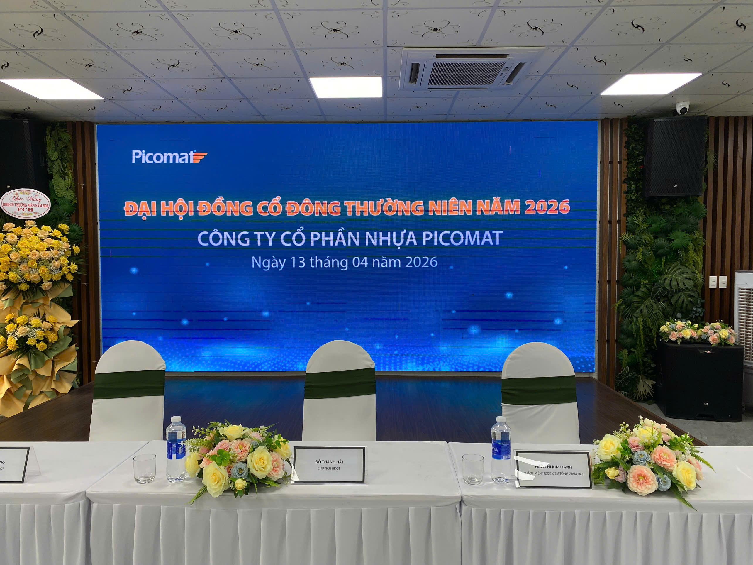 Thông báo Mời họp Đại hội đồng cổ đông thường niên năm 2026 – Công ty Cổ phần Nhựa Picomat