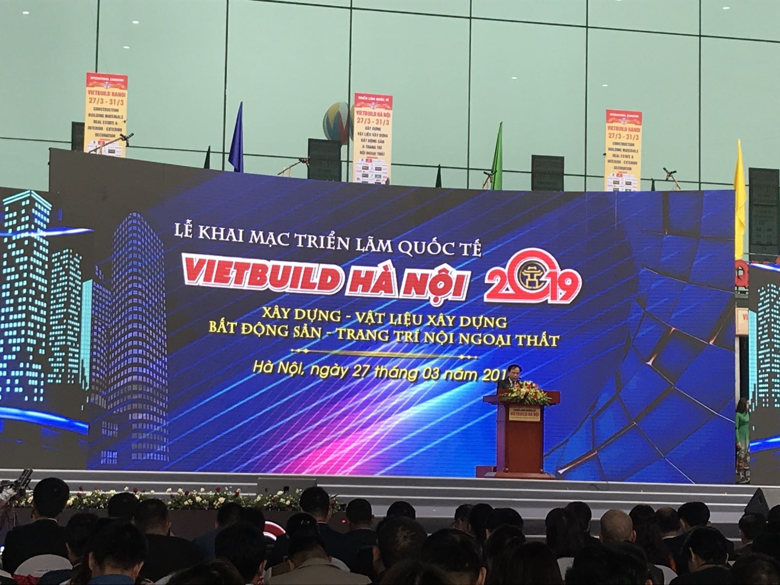 Lễ khai mạc triển lãm quốc tế Vietbuild Hà Nội