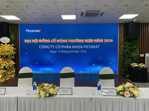 Thông báo Mời họp Đại hội đồng cổ đông thường niên năm 2026 – Công ty Cổ phần Nhựa Picomat